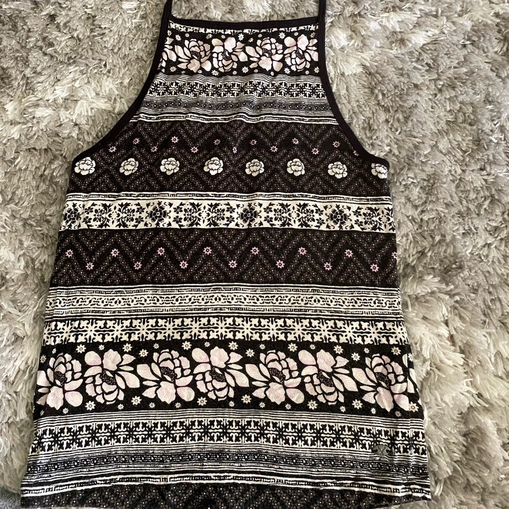 american eagle boho halter top